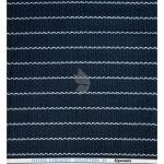 Siyaram's Festive Ceremony Collection Vertical Striped Pattern with "HEMP" blended Dark Blue (Navy Blue) colour Unstitched Shirt Fabric - 1.6 Mts / VV2379B