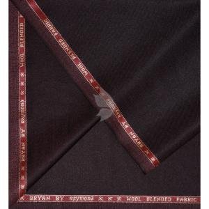 Raymond 45% Australian merino Wool blended Solid Pattern Brown (Snuff) Colour Unstitched Suit Fabric of 3.5 Mts / VV2476