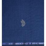 Raymond Super 70's Australian Merino Wool with Checkered Pattern Blue colour Unstitched Trouser Fabric of 1.25 Meters / VV2570