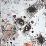 J.Hampstead Viscose Blended Crushable Multi Colour Printed Unstitched Shirt Fabric - 1.60 Meters / VV1101