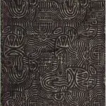 J.Hampstead Viscose Blended Crushable Maroon Colour Printed Unstitched Shirt Fabric - 1.60 Meters / VV1102