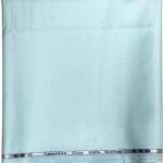 J.HAMPSTEAD 100% EGYPTIAN GIZA COTTON BLUE PLAIN UNSTITCHED SHIRT FABRIC - 1.60 MTS - J324 / VV1110