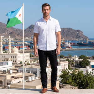Weaves Empire 100% Giza Cotton White Unstiched Shirt Fabric - 1.6 Mts / VV1140