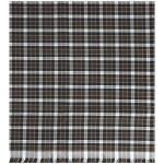 J. Hampstead 100% Giza Cotton Brown Checkered Shirt Fabric 1.6 Mts / VV1194