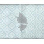 Raymond "CEREMONIA" Collection Wool Blended Sky Blue with Jacquard and Geometrical design Unstitched Sherwani (Kurta) Fabric - 2.2 Mts / VV2142