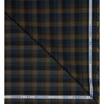 Raymond 100% Premium (Giza) Cotton Checkered Multicolour Unstitched Shirt Fabric - 1.60 mts / VV2233
