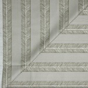 Siyaram's Festive Ceremony Collection Vertical Striped Pattern with "HEMP" blended Grey (Emerald) colour Unstitched Shirt Fabric - 1.6 Mts / VV2255