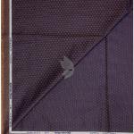 Raymond 100% Egyptian Giza Cotton Brown colour Jacquard Pattern Unstitched Shirt Fabric of 1.60 meters / VV2385S