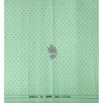 Raymond 100% Egyptian Giza Cotton (Premium Cotton) Green Printed Pattern Unstitched Shirt Fabric of 1.60 meters / VV2388AM