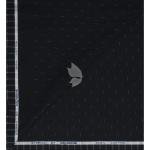 Raymond 100% Egyptian Giza Cotton (Premium Cotton) Black Printed Pattern Unstitched Shirt Fabric of 1.60 meters / VV2388D