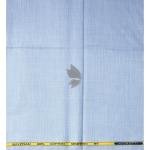J.Hampstead Moretti Premium Egyptian Collection with 100% Giza Cotton Blue Jacquard Pattern Unstitched Shirt Fabric of 1.6 mts - Made In Italy / VV2390B