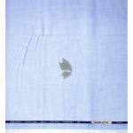 J.Hampstead Moretti Premium Egyptian Collection with 100% Giza Cotton Sky Blue Jacquard Pattern Unstitched Shirt Fabric of 1.6 mts - Made In Italy / VV2390E