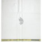 J.Hampstead Moretti Premium Egyptian Collection with 100% Giza Cotton White (Ivory) colour Jacquard Pattern Unstitched Shirt Fabric of 1.6 mts / VV2390K