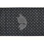 J.Hampstead 100% Pure Giza Cotton Printed pattern Black colour Unstitched Shirt Fabric of 1.6 meters / VV2392AC