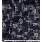 J.Hampstead 100% Pure Giza Cotton Printed pattern Grey colour Unstitched Shirt Fabric of 1.6 meters / VV2392E