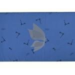 J.Hampstead 100% Pure Giza Cotton Printed pattern Blue (Azure) colour Unstitched Shirt Fabric of 1.6 meters / VV2392Z