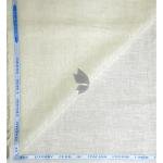 J.Hampstead Moretti 100% Pure Linen Fabric from "The Luxury Club of Italian Fusion Linen" with White (Ivory) Colour Plain Pattern Unstitched Shirt Fabric of 1.6 mts / VV2401