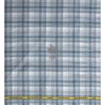 J.Hampstead Moretti Premium Egyptian Collection with 100% Giza Cotton Multicolour Checkered Pattern Unstitched Shirt Fabric of 1.6 mts - Made In Italy / VV2426