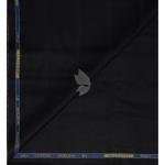 J.Hampstead Moretti Premium Egyptian Collection with 100% Giza Cotton Black Colour Striped Pattern Unstitched Shirt Fabric of 1.6 mts - Made In Italy / VV2437