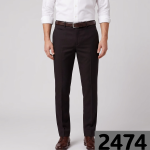 Raymond 45% Australian merino Wool blended Solid Pattern Brown (Snuff) Colour Unstitched Trouser Fabric of 1.25 Mts / VV2474