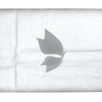 Siyaram's "Revista Collection" 100% Pure Royal Linen 60 Lea Jacquard White colour Unstitched Shirt Fabric of 1.60 mts / VV2492