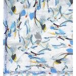 Siyaram's Royale Linen 100% Linen with 60 Lea count Digital Printed Multicolour Unstitched Shirt Fabric of 1.6 Meters / VV2508