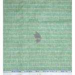 Siyaram's 100% Pure Linen 60 Lea Striped Green colour Unstitched Shirt Fabric of 1.60 mts / VV2518