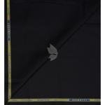 J.Hampstead Moretti Premium Egyptian Collection with 100% Giza Cotton Black Colour Jacquard Pattern Unstitched Shirt Fabric of 1.6 mts - Made In Italy / VV2521
