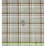 J.Hampstead Moretti Premium Egyptian Collection with 100% Giza Cotton Green (Sage) Colour Checkered Pattern Unstitched Shirt Fabric of 1.6 mts - Made In Italy / VV2525