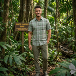 J.Hampstead Moretti Premium Egyptian Collection with 100% Giza Cotton Green (Emerald) Colour Checkered Pattern Unstitched Shirt Fabric of 1.6 mts - Made In Italy / VV2531