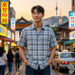 J.Hampstead Moretti Premium Collection with 100% Giza Cotton Multicolour Checkered Pattern Unstitched Shirt Fabric of 1.6 mts - Made In Italy / VV2542