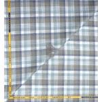 J.Hampstead Moretti Premium Collection with 100% Giza Cotton Multicolour Checkered Pattern Unstitched Shirt Fabric of 1.6 mts - Made In Italy / VV2542