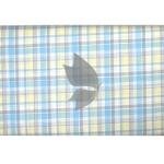 J.Hampstead Moretti Premium Collection with 100% Giza Cotton Multicolour Checkered Pattern Unstitched Shirt Fabric of 1.6 mts - Made In Italy / VV2545