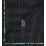 3Raymond Australian Merino wool blend with Smart Stretch and made from Fine Merino Wool Striped Pattern Black colour Unstitched Trouser Fabric of 1.3 meters / VV2591