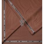 Raymond "Trevanto" collection with Cationic & Rayon blend feather lite fabric Brown (Sepia) colour solid pattern unstitched suit fabric of 3.5 Mts / VV2712