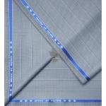 Raymond "Rovigo" collection Viscose blended fabric with Blue colour Striped pattern unstitched suit fabric of 3.5 Mts / VV2724