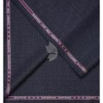 Raymond "Super fine Sapphire" collection merino wool blended Purple color checkered unstitched Suit fabric of 3.5 meters / VV2752