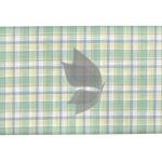 J.Hampstead Moretti Premium Egyptian Collection with 100% Giza Cotton Green Checkered Pattern Unstitched Shirt Fabric of 1.6 mts - Made In Italy / VV2766