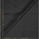 J.HAMPSTEAD TERRON RAYON BLACK COLOURED MATTY UNSTITCHED TROUSER FABRIC - 1.25 METRES / VV3752