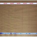 RAYMOND BEIGE CHECKERED WITH STRETCH & WOOL BLENDED UNSTITCHED SUIT FABRIC - 3 METRES / VV5295 - 4321