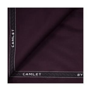 J.hampstead Purple Plain Terron Rayon Unstitched Trouser Fabric - 1.25 Metres - VV6002