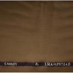 J.Hampstead Gold Plain Terron Rayon Unstitched Trouser Fabric - 1.25 Metres / VV6045