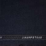 J.Hampstead Greyish Blue Matte Terron Rayon Unstitched Trouser Fabric - 1.25 Metres / VV6065