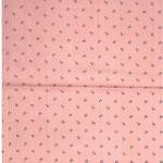 J.HAMPSTEAD " 100% GIZA COTTON " PEACH COLOURED STRIPED UNSTITCHED SHIRT FABRIC - 1.6 METRES- VV6394