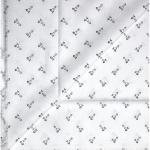 J.HAMPSTEAD " 100% GIZA COTTON " WHITE COLOURED PRINTED UNSTITCHED SHIRT FABRIC -1.6 METRES - VV6406