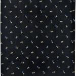 J.HAMPSTEAD " 100% GIZA COTTON " BLACK COLOURED PRINTED UNSTITCHED SHIRT FABRIC -1.6 METRES -VV6409