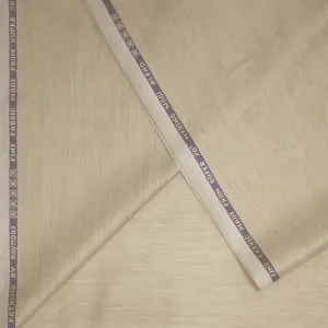 RAYMOND PATRIZIA 70 BEIGE UNSTITCHED SUIT FABRIC -3.5 METRES / VV6698