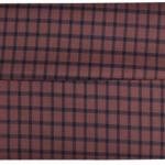 Raymond Adorn Super 90's Merino Wool  Peach checkered Suit Fabric-3.0 mts / VV6817