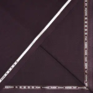 Raymond super 90's wool blended aurich with fine fabric Snuff colour solid unstitched suit fabric with length 3.0 metres / VV6844