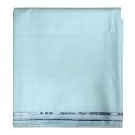 J HAMPSTEAD 100% EGYPTIAN GIZA COTTON BLUE PLAIN UNSTITCHED SHIRT FABRIC - 1.60 MTS - J324 / VV6964